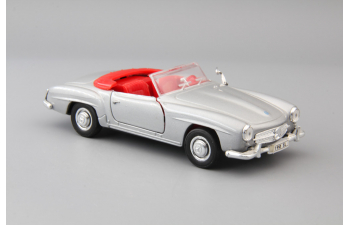 MERCEDES-BENZ 190 SL (1955), silver / red