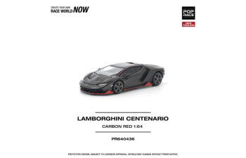 LAMBORGHINI Centenario, carbon/red
