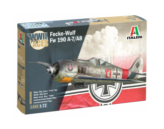Сборная модель FOCKE WULF Fw 190 A-7/a8 Military Airplane (1944)