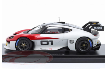 PORSCHE Mission R #01, red / white