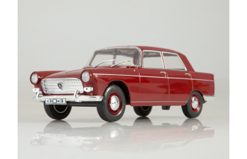 PEUGEOT 404 1960 dark red