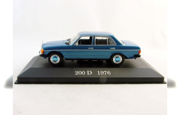 MERCEDES-BENZ 200 D (1976), Mercedes-Benz Offizielle Modell-Sammlung 27, синий