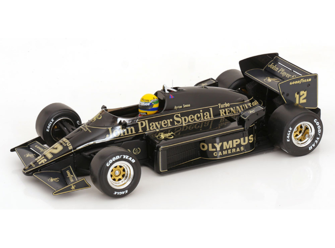 LOTUS 97T #12 GP Monaco Formula 1 Ayrton Senna (1985)