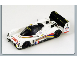 PEUGEOT 905 EVOI Ter №1 2nd Le Mans (Y.Dalmas - T.Boutsen - T.Fabi) 1993, white