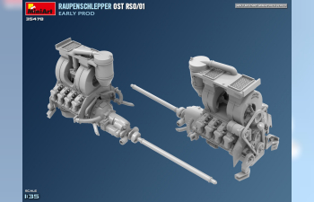 Сборная модель STEYR Rso/01 Tank Truck Military Cingolato
