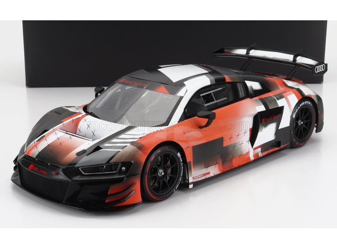 AUDI R8 Lms Gt3 Evo Ii Presentation (2022), White Red Black