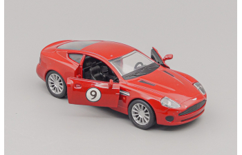 ASTON MARTIN Vanquish #9, red