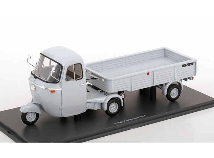 PIAGGIO Ape Pentaro Motrice + Pentaro' Rimorchio (1964), Grey