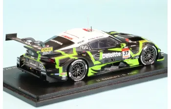 TOYOTA Supra Gr Team Tgr Deloitte Tom's №37 Gt500 Class Super Gt (2025) Ukyo Sasahara - Giuliano Alesi, Green Black White