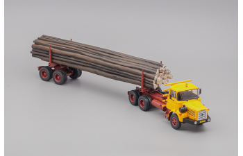 SAVA BERLIET TBH 280 Fardier (1974), yellow / brown