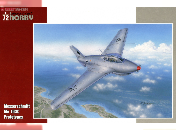 Сборная модель Messerschmitt Me 163C Prototypes
