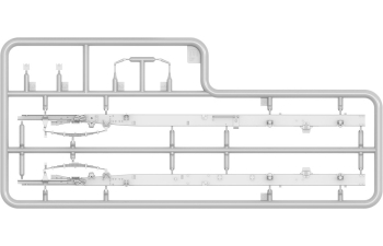 Сборная модель CHEVROLET G7117 4x4 Truck Military 1955