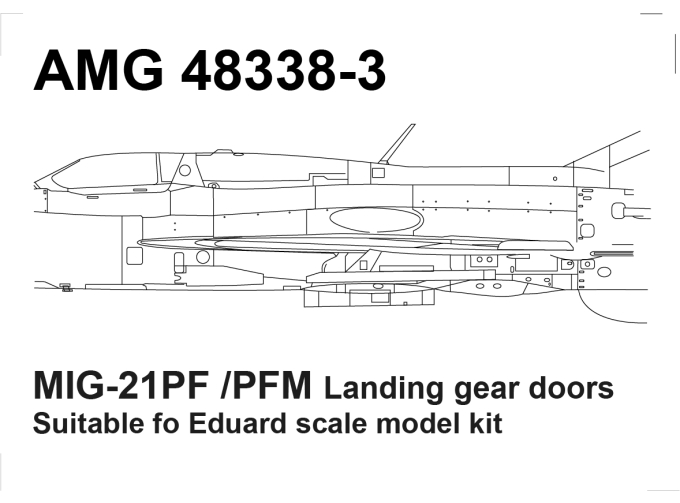 Створки ниши шасси МиГ-21