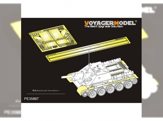 Фототравление SU-122 fenders(For MINIART 35175 35181 35197)