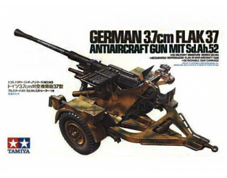 Сборная модель German 3.7cm Flak 37 Anti-Aircraft Gun