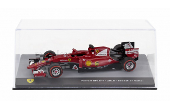 FERRARI F1 Sf15-t №5 Season (2015) Sebastian Vettel - Con Vetrina - With Showcase, Red