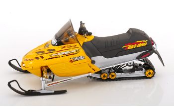 BOMBARDIER Snowmobil ski-doo MXZ (2001), yellow