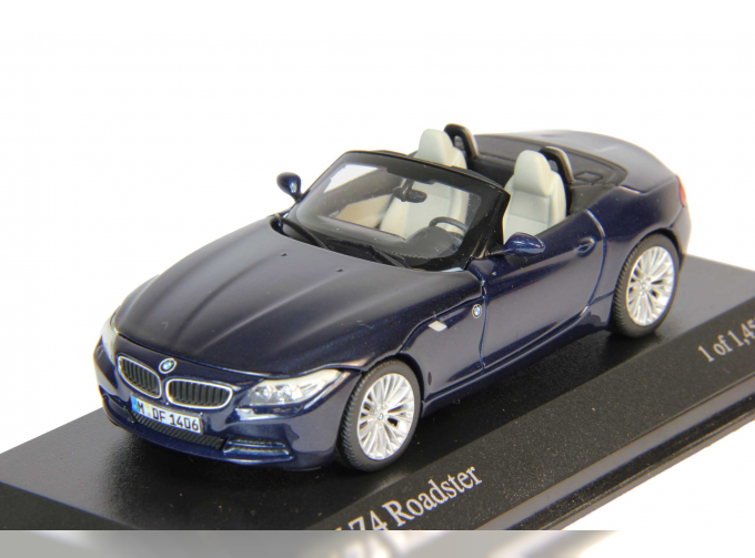 BMW Z4 E89 (2009), blue metallic