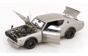 NISSAN Skyline 2000 GT-R (KPGC110) Tuned Version, silver