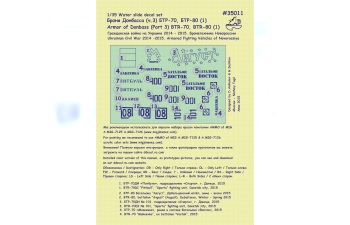 Декаль Броня Донбасса (ч.2) - БТР в бою