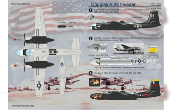 Декаль Douglas A-26 Invader