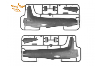 Сборная модель Самолет XA2D-1 Skyshark. Advanced kit.