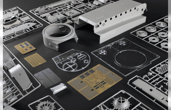 Сборная модель немецкий танк Pz.Kpfw.VI Ausf.E Sd.Kfz. 181 Tiger I (поздний)
