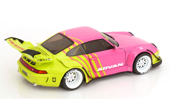 PORSCHE 911 (993) RWB Body Kit (2024), pink yellow