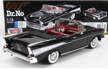 CHEVROLET Bel Air Cabriolet - Spider (1955) - 007 James Bond - Dr. No - Licenza Di Uccidere, Black