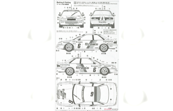 Сборная модель TOM’S COROLLA LEVIN AE92 "1991 JTC" (Limited Edition)