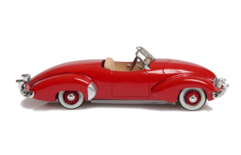 Kurtis Omohundro roadster (1948), red