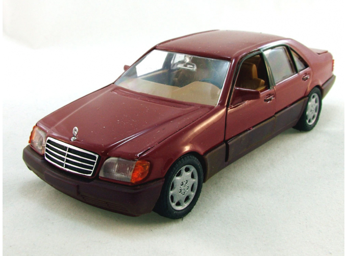 MERCEDES-BENZ 600 SEL W140, вишневый