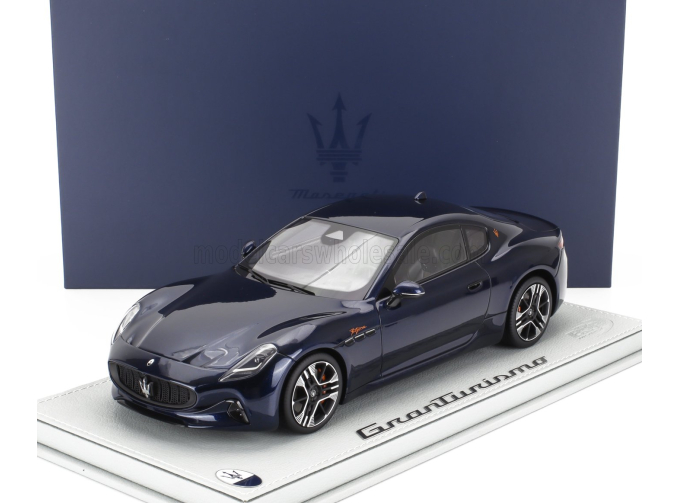 MASERATI Granturismo Folgore (2023) - Con Vetrina - With Showcase, Blu Nobile - Blue