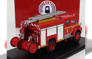 MERCEDES-BENZ Lp911 1113 Tanker Truck Rocher Fpt Sdis 57 Sapeurs Pompiers Moselle (1975), Red Silver