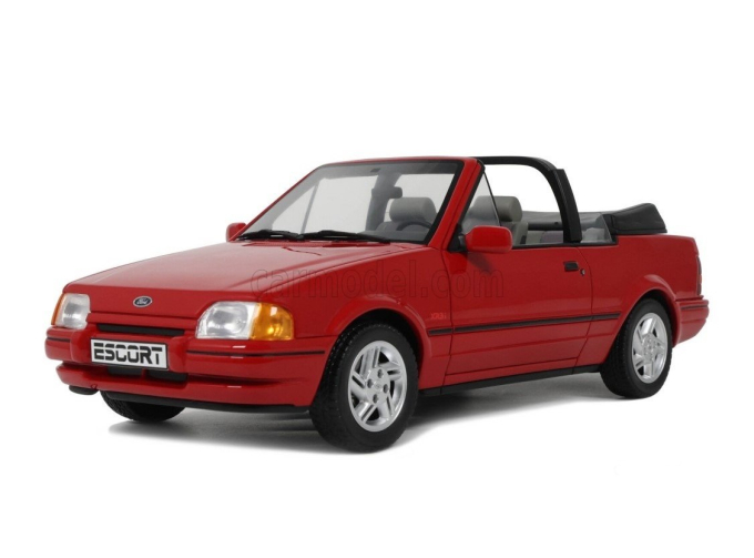 FORD Escort MK4 XR31 Cabriolet (1986), flamenco-red