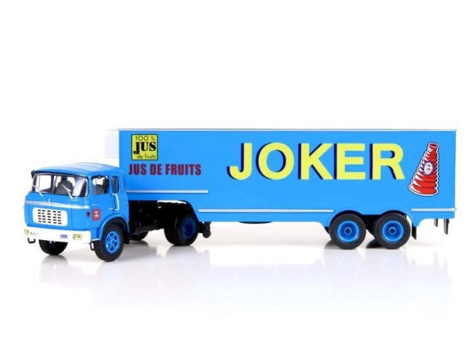 BERLIET TR 12 Frigorific (1961), light blue