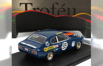 FORD Capri 2600 Rs N89 1000km Nurburgring (1972) W.odenthal - K.fritzinger, Blue Orange