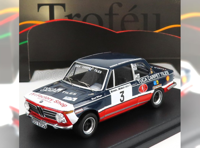 BMW 2002ti N3 Circuit Of Ireland (1975) B.nelson - D.gillesple, Blue White Red