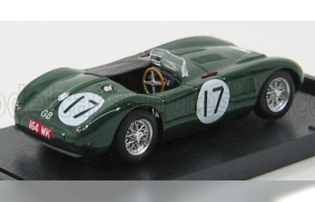 JAGUAR C-type 3.4l S6 Team Jaguar Cars Ltd N 17 2nd 24h Le Mans 1953 S.moss - P.walker, British Racing Green