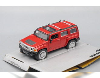 HUMMER H3, red