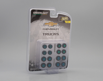 (Greenlight!) набор "Wheel & Tire Packs Series 2" 4 комплекта колес CHEVROLET Trucks