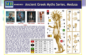 Сборная модель Ancient Greek Myths Series Medusa