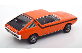 RENAULT 17 Gordini (1974), orange/schwarz