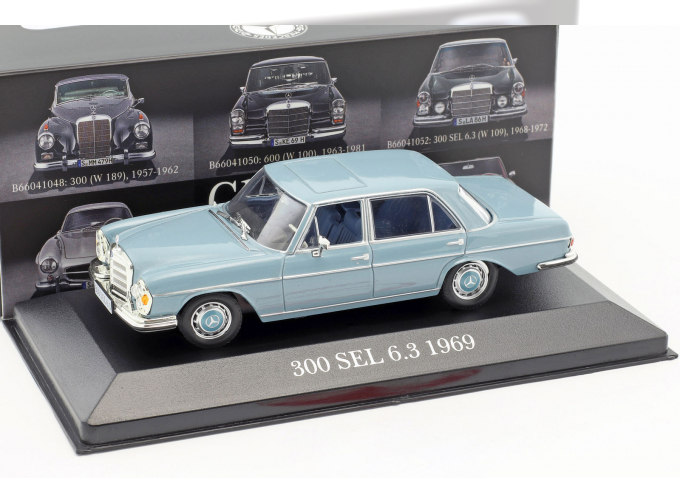 MERCEDES-BENZ 300 SEL 6.3 (W109) Baujahr 1968-1972, blue