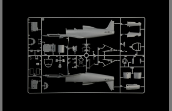 Сборная модель MACCHI Mc205 Veltro Airplane Military 1942