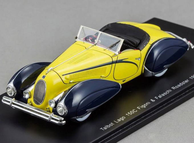 TALBOT Lago 150C Figoni Falaschi Roadster, yellow