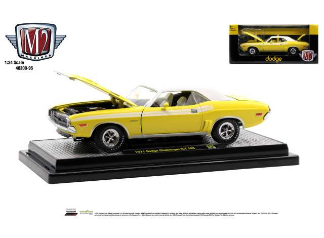 DODGE Challenger R/T 383 (1971), banana yellow