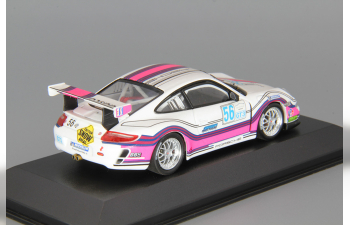 PORSCHE 911 GT3 Cup Melanie Snow IMSA GT3 Challenge (2008), white / pink