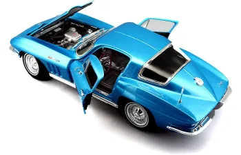 CHEVROLET Corvette (1965), blue metallic