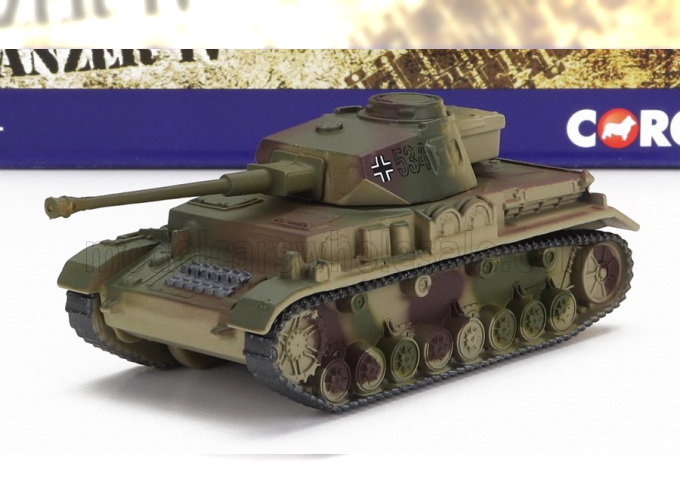 TANK Panzer Iv (1945) - Cm. 7.5, Military Camouflage